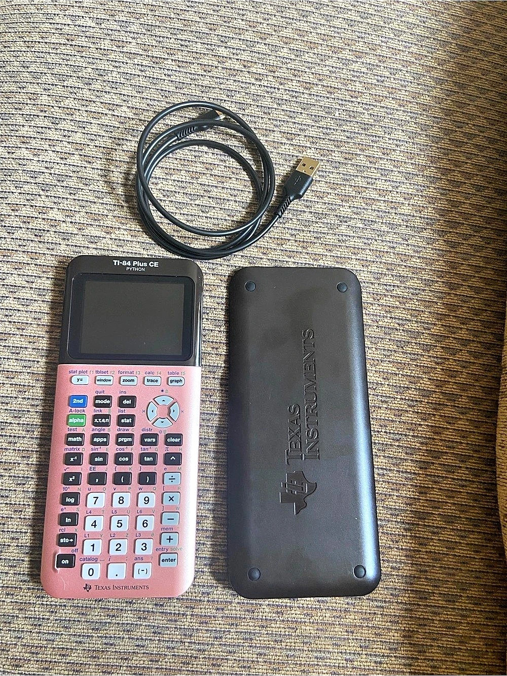 Texas Instruments TI-84 Plus CE Python Graphing Calculator Pink
